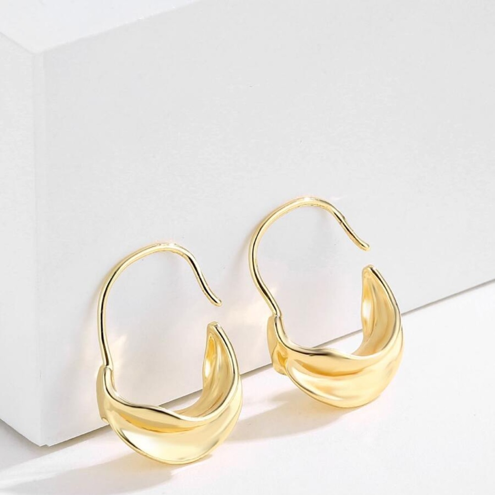 Elegant Gold Hoop Earrings